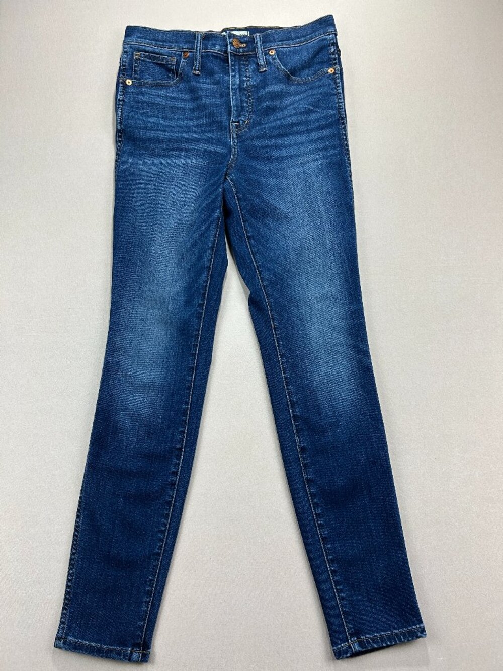 Madewell Jeans Women's Size 28 Blue Denim 10" High Rise Skinny Stretch